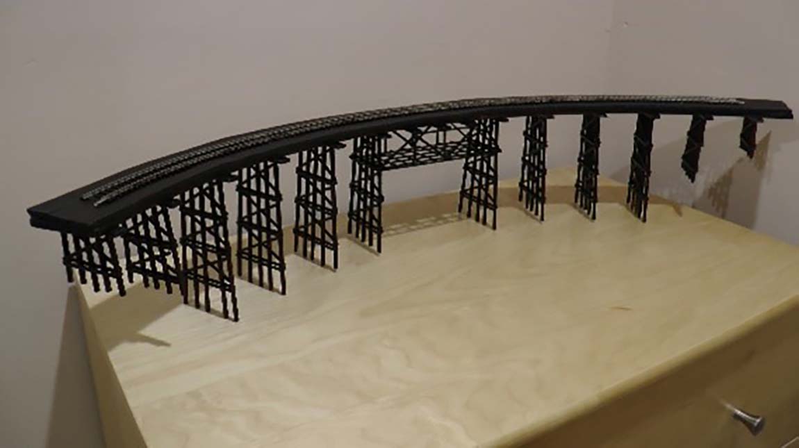 Model Trestle Train Bridge at Bonnie Simmons blog