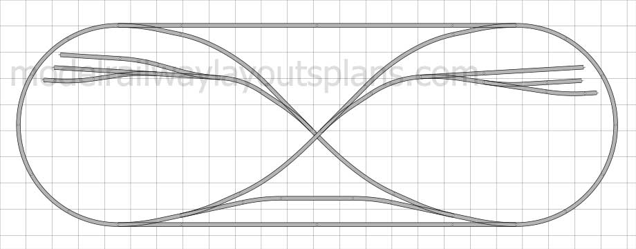 HO scale WGH track plan