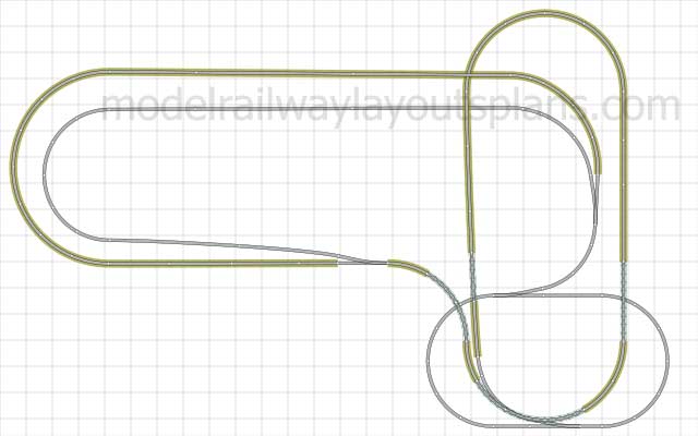 N scale tunnel track plan