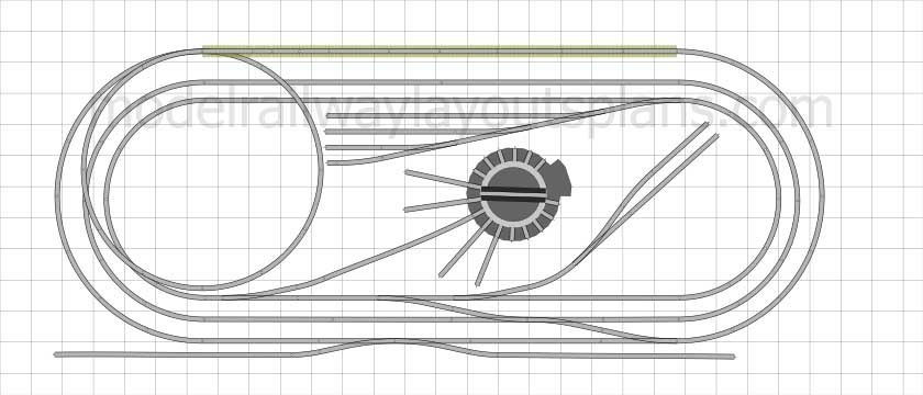 1970  Hornby Triang track plan