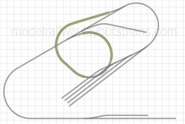 1950s lumber track plan