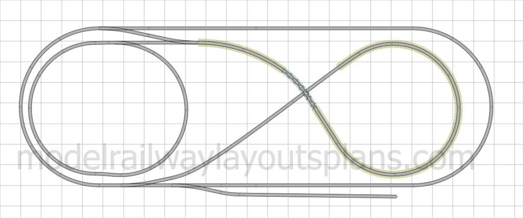 Narrow N gauge track plan