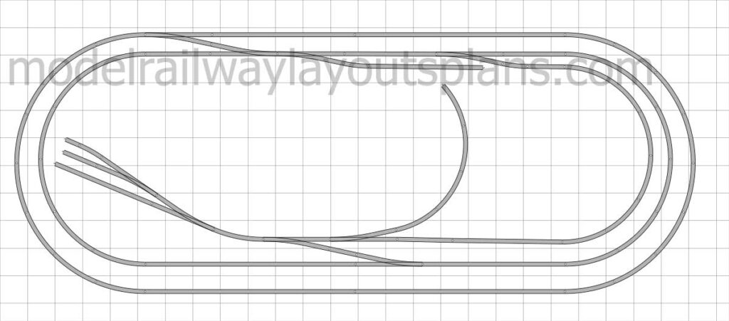 Swiss HO scale track plan